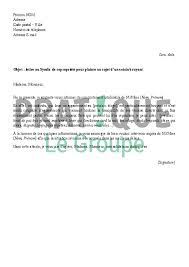 Elle a pour but d'essayer de régler de façon amiable les troubles du voisinage, avant de faire intervenir un tiers tel qu'un conciliateur de justice. Lettre Au Syndic Pour Vous Plaindre D Un Voisin Bruyant Pratique Fr