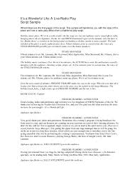 Pdf It S A Wonderful Life A Live Radio Play Script Sample Gea Monique Maninantan Academia Edu