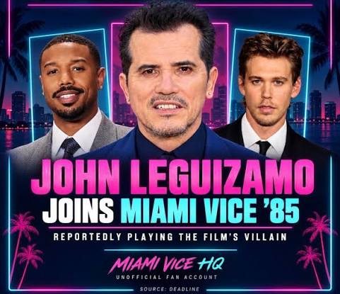 Coastal House Media | Universal's Miami Vice '85 is adding John Leguizamo as its villain. He'll star opposite Michael B. Jordan and Austin Butler, who lead the... | Instagram