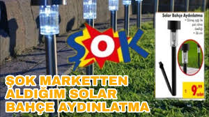 Sok Marketten Solar Lamba Aldik Denedim Solar Solarlamba Solarbahcelambasi Youtube