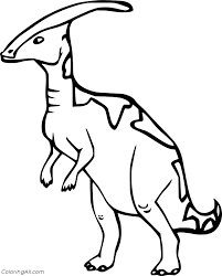 Give a try to this excellent parasaurolophus colouring page today. Easy Parasaurolophus Coloring Page Coloringall