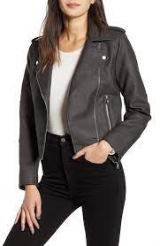 Cupcakes Cashmere Francie Faux Leather Moto Jacket Nordstrom Leather Moto Jacket Faux Leather Moto Jacket Leather Moto