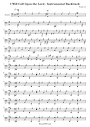 I Will Call Upon the Lord - Instrumental Backtrack Sheet Music - I ...