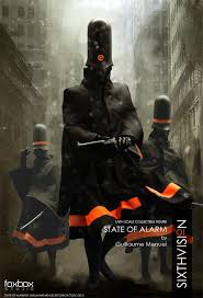 Foxbox Studio Sixthvision State Of Alarm By Guillaume Menuel 1 6th Scale Collectible Figure Science Fiction Design Character Design Concept Art Characters