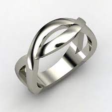 Sterling Silver Ring Men S Two Roads Ring Gemvara Bijoux Homme Bague Fiancaille Bijouterie