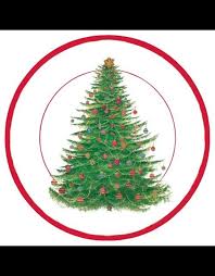 Looking for easy christmas dessert recipes? Caspari Christmas Paper Salad Dessert Plates Glittering Tree Digs N Gifts