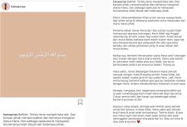 Namun, sebagai orang luar yang tidak tahu cerita sebenar ada baiknya usah ikut campur. Hana Azraa Akhirnya Bercerai Dengan Pu Abu Ini Penjelasan Lanjutnya Iluminasi