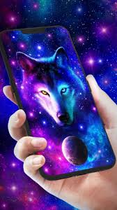 Young male wolf, one of five that has recently arrived, explores its new enclosure at the wild place project on march 13, 2014 in bristol, england. About Night Sky Wolf Live Wallpaper Google Play Version Apptopia