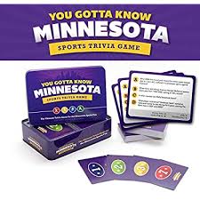 Built by trivia lovers for trivia lovers, this free online trivia game will test your ability to separate fact from fiction. Buy You Gotta Know Minnesota Sports Trivia Game Online In Kuwait B08l9nlxmq