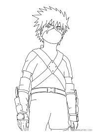 Line artwork naruto gaara cool art drawings drawings coloring pages naruto naruto sketch character. Naruto Coloring Pages Kakashi Kids Coloring4free Coloring4free Com