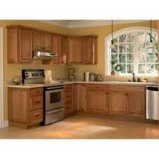 Factor in 1/3 of the budget for cabinets, 1/3 for countertops, sinks, faucets and appliances and 1/3 for installation of the project. Hampton Bay Hampton Medium Oak Raised Panel Stock Assembled Sink Base Kitchen Cabinet 36 In X 34 5 In X 24 In Ksb36 Mo The Home Depot In 2021 Kitchen Remodel Small Kitchen