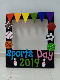I have been taking part in these since i was 5 years old, they were compulsory until i was 12 and from then until now they've been a case of we say this is. Sports Day Photo Frame By Teacher Mun Sports Day Sports Day Decoration Sports Day Photos