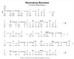 Chords for lirik lagu toraja to manglaa. Lirik Lagu Marendeng Marampa Dan Terjemahan Serta Not Angka Lirik Lagu Terbaik Lirik Lagu Lagu Lirik