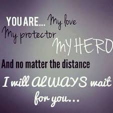 True love doesn't mean being inseparable; Military Love Army Wife Life Army Quotes Military Wife Life