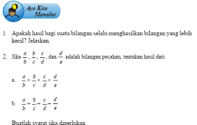 Kunci Jawaban Matematika Kelas 7 Halaman 73 Ayo Kita Menalar Bab 1 Bilangan Ilmu Edukasi