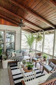 Screen Porch Outdoor Living Room Makeover Deeply Southern Home Outdoor Living Rooms Outdoor Living Room Porch Design