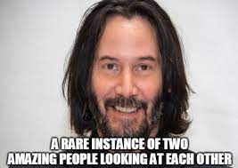 The darling of the internet, keanu reeves, has starred in popular movies and movie franchises such as the matrix, john wick. The Keanussance All The Most Wholesome Keanu Reeves Memes Film Daily
