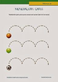 Oh iya, jangan lupa saat belajar soal ini juga mengkoreksinya. Lembar Berlatih Menulis Anak Paud Menebalkan Garis Putus Putus Memegang Pensil Toddler Math Tracing Worksheets Preschool Preschool Activities