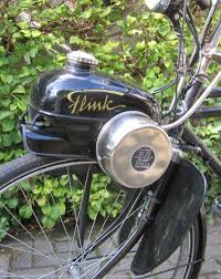 Engine Of 1952 Flink Typ Fhm 43b Inkarette Motorrad Mofa Autos
