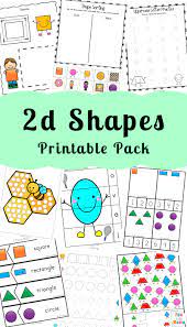 Hope you are familiar with 2 d shapes. 2d Shapes Worksheeets Fun With Mama