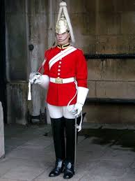 The queen's guard and queen's life guard (called king's guard and king's life guard when the reigning monarch is male) are the names given to contingents of infantry and cavalry soldiers charged with guarding the official royal residences in the united kingdom. Pin By Stephani Brown On Household Cavalry London Royal Horse Guards Men In Uniform Royal Horse