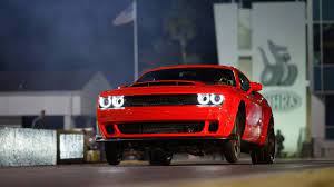 Dodge Demon Buyers Can Get Street Tires Other After Sale Add Ons