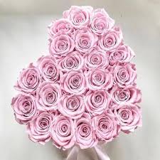 Coleccion Rosas Preservadas Caja Forma De Corazon The Prestige Roses Espana Color Rosa Rosas Rosas Hermosas