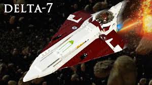 Ships from and sold by west end toys. Lego Star Wars Obi Wan S Delta 7 Jedi Starfighter Moc Youtube