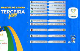 Sorteio da cbf define mandos de campo da terceira fase. Na Copa Do Brasil Parana Clube Decide Vaga Contra O Botafogo Na Vila Capanema Bem Parana