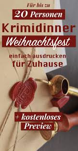 ᐅ krimidinner für zuhause übersicht aller spiele 2019. Kriminelles Weihnachten Mit Bis Zu 20 Personen Krimi Dinner Weihnachten Familie Ideen Weihnachtsfeier