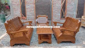 Membuat kursi tamu kayu jati belanda bekas palet. Kursi Gajah Set Tamu Sudut Dari Kayu Jati Terbaik Order Dri Surabaya