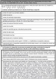 Va prezentam modificarile legislative aduse codului fiscal prin legea 112/2016. Ordinul Nr 3743 2015 Pentru Aprobarea Procedurii Privind Gestiunea ContribuÈiei De AsigurÄri Sociale De SÄnÄtate Datorate De Persoanele Fizice Care Nu RealizeazÄ Venituri PrevÄzute La Art 180 Alin 1 Din Legea Nr 227 2015