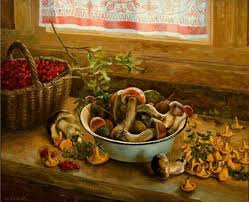 Pin By Claude Choueiri On Fruits Et Legumes Mushroom Art Amazing Art Still Life Painting