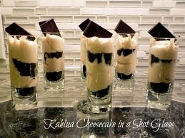 Does a shot glass dessert have alcohol? Kahlua Or Limoncello Cheesecake In A Shot Glass Joinmefordinner