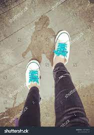 Wet Shoes Watery Floor Stock Photo Edit Now 1388748062