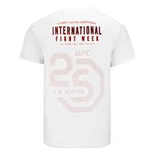 Ufc International Fight Week 2018 White T Shirt