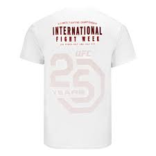 ufc international fight week 2018 white t shirt