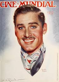 Errol Flynn achieved worldwide fame as the romantic hero in numerous  Hollywood films. His roles included the eponymous lead in Captain Blood  (1935), Major Geoffrey Vickers in The Charge of the Light