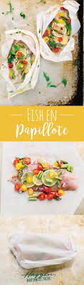 Fish En Papillote With Asparagus Tomatoes Herbs Indonesia