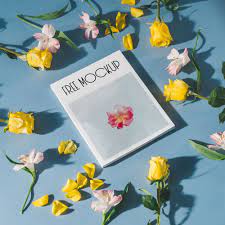 Download Magazine Among Flowers Mockup Free Mockup Download