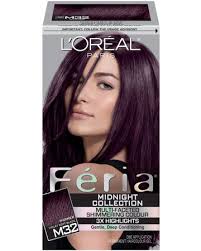 Get the best deals on l'oréal purple cream hair color creams for your home salon or home spa. L Oreal Paris Feria Violet Soft Black M32 Midnight Star Beauty Lifestyle Wiki Fandom