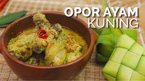 Resep Bumbu Opor Ayam Kuning Enak Dan Sederhana Sajian Khas Lebaran 2021 Tribunpontianak Co Id