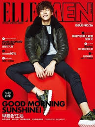kim young kwang is everything charismatic on the cover of elle men allkpop com 韓国 俳優 俳優 男性