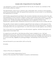 A letter asking permission to conduct study survey. 30 Professional Appointment Letter Samples For Any Job