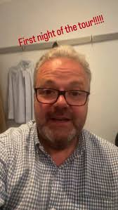 A peek behind the scenes of my first tour show at the Lancaster Grand.  Fabulous support from @hannahbitch_cough_ski ! It really was a a wonderful  crowd. #lancastergrand #thetraitors #standup ...