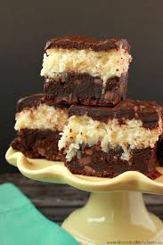 Chocolate Coconut Brownies Recette Recette Dessert Nourriture Recette