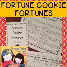 There are none so wonderful as your own. Fortune Cookie Activity Worksheets Teachers Pay Teachers
