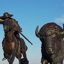 Another breath taking animal from toscano. Buffalo Bill Monument Oakley Kansas Atlas Obscura