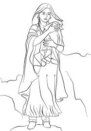Sacagawea Coloring Page Free Printable Coloring Pages Coloring Pages Fall Coloring Pages Sacagawea