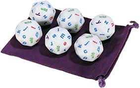 Press play and pause to digitally roll the dice. Amazon Com Alphabet Jumbo Dice 30 Sided Set Of 6 Identical Dice Purple Velveteen Drawstring Storage Pouch Bundled Items Toys Games